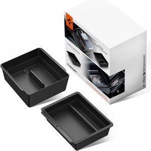 image:imageSpigen Center Console Organizer for Tesla Model Y Juniper amp Model Y L Premium amp Performance 2026 and Model 3 Highland Standard Premium amp Performance 20242526  SlidingCenter Console  Armrest Organizer Bundle