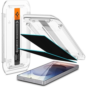 image:imageSpigen GlasTR EZ FIT Privacy Screen Protector for Galaxy S25  S24  AntiSpy 9H Hardness Tempered Glass Easy Installation Kit CaseFriendly Crystal Clear Touch ResponsiveGalaxy S25 Ultra