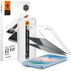 image:imageSpigen GlasTR EZ FIT Privacy Screen Protector for Galaxy S25  S24  AntiSpy 9H Hardness Tempered Glass Easy Installation Kit CaseFriendly Crystal Clear Touch ResponsiveGalaxy S26 Plus