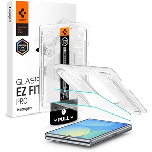 image:imageSpigen GlasTR EZ FIT Pro Screen Protector for Galaxy Z Fold 8  9H Tempered glass Scratch resistance Autoalign tray Labtested 100 clarity Original touch Casefriendly 2 PackGalaxy Z Fold 8