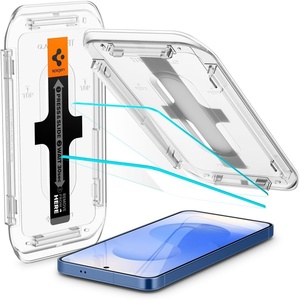 image:imageSpigen GlasTR EZ FIT Tempered Glass Screen Protector for Galaxy S25  S24  Crystal Clear 9H Hardness Tempered Glass Easy Installation Kit CaseFriendly Crystal Clear Touch ResponsiveGalaxy S25 Plus  Galaxy S24 Plus