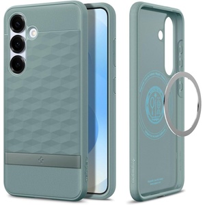 image:imageSpigen Parallax MagFit Designed for Galaxy S25 Case Fast Wireless Charging 2025  Sage GreenSage Green
