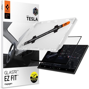 image:imageSpigen Screen Protector Matte Finish for Model 3202426 Model Y202526  9H Tempered Glass GlasTR EZ Fit AntiFingerprint Auto Align Tray Designed for Model 3 202426 Model Y 202526 15416inch 2026 Model Y