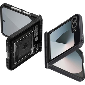 image:imageSpigen Ultra Hybrid Pro Designed for Galaxy Z Flip 6 Case 2024  Frost GrayZero One