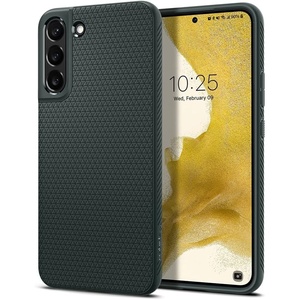 image:imageSpigen for Galaxy S25 Case Liquid Air No Magnet Ring MilitaryGrade Protection  Abyss GreenAbyss Green