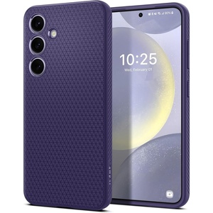 image:imageSpigen for Galaxy S25 Case Liquid Air No Magnet Ring MilitaryGrade Protection  Abyss GreenDeep Purple