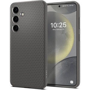 image:imageSpigen for Galaxy S25 Case Liquid Air No Magnet Ring MilitaryGrade Protection  Abyss GreenGranite Gray
