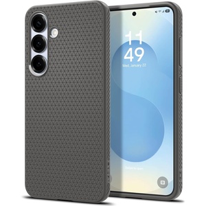 image:imageSpigen for Galaxy S25 Case Liquid Air No Magnet Ring MilitaryGrade Protection  Abyss GreenMarble Gray