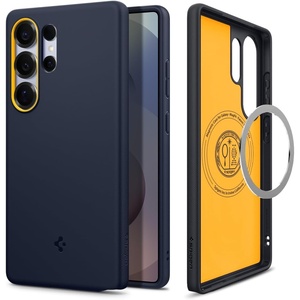 image:imageSpigen for Galaxy S26 Ultra Case Nano Pop MagFit Compatible with MagSafe Fast Wireless Charging  Blueberry NavyBlueberry Navy