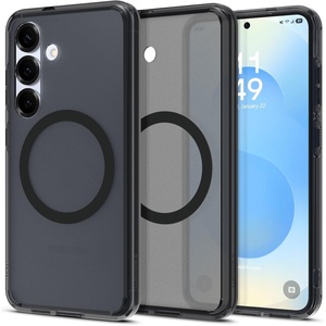 image:imageSpigen for Galaxy S26 Ultra Case Ultra Hybrid MagFit AntiYellowing Compatible with MagSafe Fast Wireless Charging  Zero One BlackFrost Black