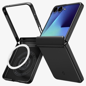 image:imageSpigen for Galaxy Z Flip 7 Case Air Fit Pro MagFit Hinge Protection Qi21 CertifiedMagnet for Galaxy  Black