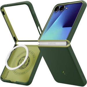 image:imageSpigen for Galaxy Z Flip 7 Case Nano Pop MagFit Fast Wireless ChargingMagnet for Galaxy  Blueberry NavyAvo Green