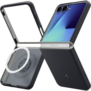 image:imageSpigen for Galaxy Z Flip 7 Case Nano Pop MagFit Fast Wireless ChargingMagnet for Galaxy  Blueberry NavyBlack Sesame