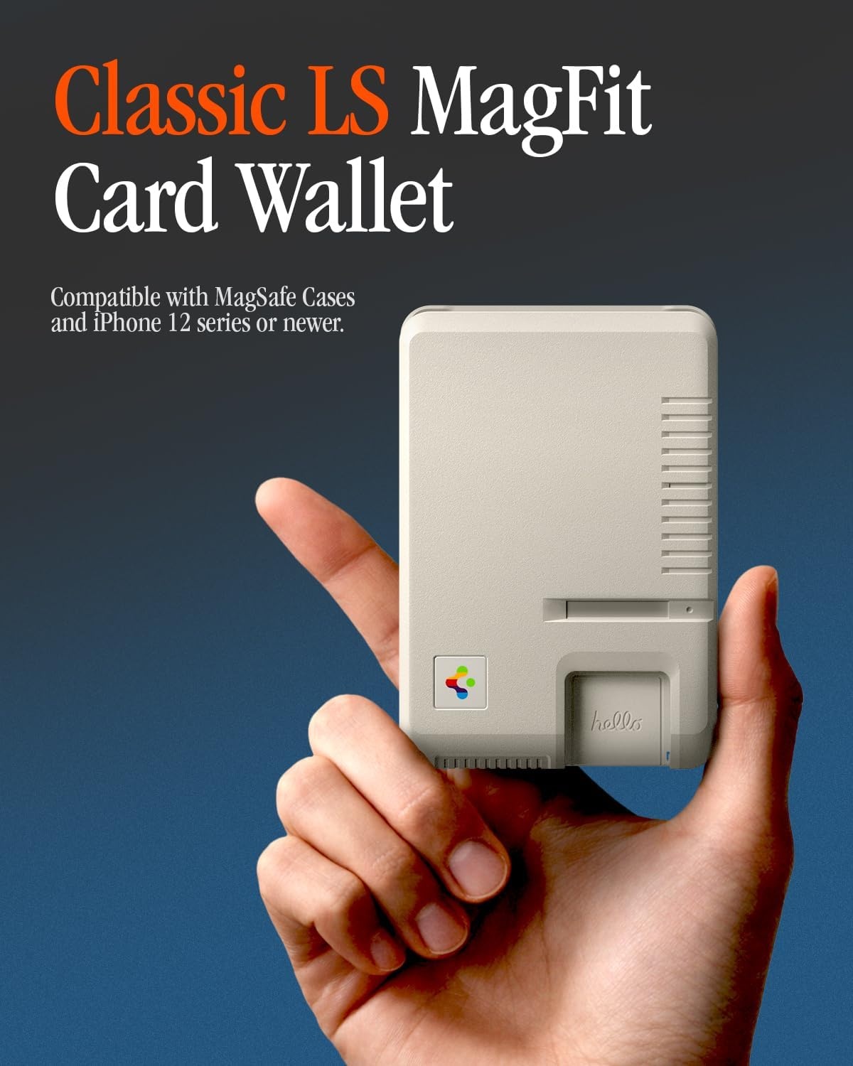 image:imageSpigen for MagSafe Wallet Holds 3 Cards Classic LS MagFit Vintage Retro  For iPhone 171615141312 Pixel 10 Series Magnetic Cases Pixelsnap amp More Heavy Duty Hardshell  StoneStone