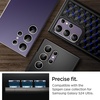 image:imageSpigen Camera Lens Protector for Galaxy S24 Ultra  Titanium Black 2 Pack  GlasTR EZ Fit Optik Pro 9H Tempered glass Scratch resistant Original photo quality Autoalign tray CasefriendlyTitanium Violet