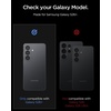 image:imageSpigen Camera Lens Protector for Galaxy S26 Plus  Black 2 Pack  GlasTR EZ Fit Optik Pro 9H Tempered glass Scratch resistant Original photo quality Autoalign tray Casefriendly