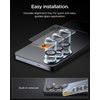 image:imageSpigen Camera Lens Protector for Galaxy S26 Plus  Black 2 Pack  GlasTR EZ Fit Optik Pro 9H Tempered glass Scratch resistant Original photo quality Autoalign tray Casefriendly