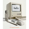 image:imageSpigen Classic LS Designed for AirPods Pro 3 Case 2025 with Lock  Classic Macintosh Mouse Inspired Design Secure Locking Clip Lanyard Included  StoneStone