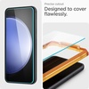 image:imageSpigen GlasTR AlignMaster Tempered Glass Screen Protector for Galaxy S23 FE  9H tempered glass GlasTR AlignMaster tray 100 clarity Original touch Casefriendly 2PackGalaxy S23 FE