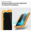 image:imageSpigen GlasTR AlignMaster Tempered Glass Screen Protector for Galaxy S23 FE  9H tempered glass GlasTR AlignMaster tray 100 clarity Original touch Casefriendly 2PackGalaxy S23 FE