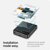 image:imageSpigen GlasTR EZ FIT Tempered Glass Screen Protector for Galaxy Z Flip 5  9H Tempered glass Scratch resistance Autoalign tray Labtested 100 clarity Original touch Casefriendly 2 PackGalaxy Z Flip5