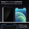 image:imageSpigen Screen Protector for iPhone 17 Pro Max 16 Pro Max  GlasTR EZ Fit AluminaCore Aluminumenhanced 10H tempered glass Autoalign tray 100 clarity Casefriendly 2 PackiPhone 12 Pro  iPhone 12