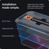 image:imageSpigen Screen Protector for iPhone 17 Pro Max 16 Pro Max  GlasTR EZ Fit AluminaCore Aluminumenhanced 10H tempered glass Autoalign tray 100 clarity Casefriendly 2 PackiPhone 14 Plus  iPhone 13 Pro Max