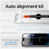 image:imageSpigen Screen Protector for iPhone 17 Pro Max 16 Pro Max  GlasTR EZ Fit AluminaCore Aluminumenhanced 10H tempered glass Autoalign tray 100 clarity Casefriendly 2 PackiPhone 14 Pro