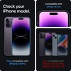 image:imageSpigen Screen Protector for iPhone 17 Pro Max 16 Pro Max  GlasTR EZ Fit AluminaCore Aluminumenhanced 10H tempered glass Autoalign tray 100 clarity Casefriendly 2 PackiPhone 14 Pro