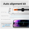 image:imageSpigen Screen Protector for iPhone 17 Pro Max 16 Pro Max  GlasTR EZ Fit AluminaCore Aluminumenhanced 10H tempered glass Autoalign tray 100 clarity Casefriendly 2 PackiPhone 14 Pro Max