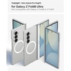 image:imageSpigen Ultra Hybrid Pro MagFit for Galaxy Z Fold 8 Ultra Case Clear White  Qi2 Certified TPU Hinge Protection SecuLink Air Cushion Technology Camera Plateau Protection Compatible with MagSafe