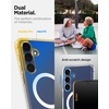 image:imageSpigen for Galaxy S24 Ultra Case Ultra Hybrid MagFit AntiYellowing Compatible with MagSafe Fast Wireless Charging  WhiteClear