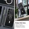 image:imageSpigen for Galaxy S24 Ultra Case Ultra Hybrid MagFit AntiYellowing Compatible with MagSafe Fast Wireless Charging  WhiteClear