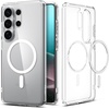 image:imageSpigen for Galaxy S24 Ultra Case Ultra Hybrid MagFit AntiYellowing Compatible with MagSafe Fast Wireless Charging  WhiteClear White