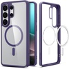 image:imageSpigen for Galaxy S24 Ultra Case Ultra Hybrid MagFit AntiYellowing Compatible with MagSafe Fast Wireless Charging  WhiteDeep Purple