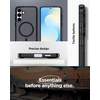 image:imageSpigen for Galaxy S24 Ultra Case Ultra Hybrid MagFit AntiYellowing Compatible with MagSafe Fast Wireless Charging  WhiteFrost Black