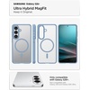 image:imageSpigen for Galaxy S24 Ultra Case Ultra Hybrid MagFit AntiYellowing Compatible with MagSafe Fast Wireless Charging  WhiteLight Blue
