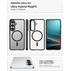 image:imageSpigen for Galaxy S24 Ultra Case Ultra Hybrid MagFit AntiYellowing Compatible with MagSafe Fast Wireless Charging  WhiteMatte Black