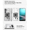 image:imageSpigen for Galaxy S24 Ultra Case Ultra Hybrid MagFit AntiYellowing Compatible with MagSafe Fast Wireless Charging  WhiteNeo One