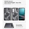 image:imageSpigen for Galaxy S24 Ultra Case Ultra Hybrid MagFit AntiYellowing Compatible with MagSafe Fast Wireless Charging  WhiteZero One Black