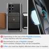 image:imageSpigen for Galaxy S24 Ultra Case Ultra Hybrid MagFit AntiYellowing Compatible with MagSafe Fast Wireless Charging  WhiteZero One Natural Titanium