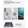 image:imageSpigen for Galaxy S24 Ultra Case Ultra Hybrid MagFit AntiYellowing Compatible with MagSafe Fast Wireless Charging  WhiteZero One White