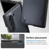 image:imageSpigen for Galaxy Z Fold 5 Case Slim Armor Pro 2023 Hinge Protection  BlackMetal Slate