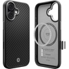 image:imageSpigen for iPhone 17 Pro Max Case Enzo Aramid T 1500D Genuine Aramid Fiber Camera Control Button Protection Compatible with MagSafe  Black BlackBlack Silver
