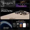 image:imageSpigen for iPhone 17 Pro Max Case Enzo Aramid T 1500D Genuine Aramid Fiber Camera Control Button Protection Compatible with MagSafe  Black BlackBlack Silver