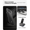 image:imageSpigen for iPhone 17 Pro Max Case Enzo Aramid T 1500D Genuine Aramid Fiber Camera Control Button Protection Compatible with MagSafe  Black BlackBlack Silver