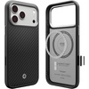image:imageSpigen for iPhone 17 Pro Max Case Enzo Aramid T 1500D Genuine Aramid Fiber Camera Control Button Protection Compatible with MagSafe  Black BlackBlack Silver