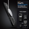 image:imageSpigen for iPhone 17 Pro Max Case Enzo Aramid T 1500D Genuine Aramid Fiber Camera Control Button Protection Compatible with MagSafe  Black BlackBlack Silver