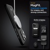image:imageSpigen for iPhone 17 Pro Max Case Enzo Aramid T 1500D Genuine Aramid Fiber Camera Control Button Protection Compatible with MagSafe  Black BlackBlack Silver