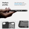 image:imageSpigen for iPhone 17 Pro Max Case Enzo Aramid T 1500D Genuine Aramid Fiber Camera Control Button Protection Compatible with MagSafe  Black BlackMatte Black